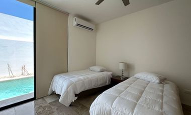CASA EN RENTA MERIDA 1 PLANTA AMUEBLADA PRIVADA TAMORA CONKAL