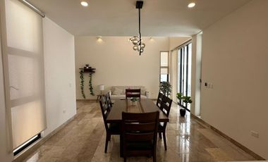CASA EN RENTA MERIDA 1 PLANTA AMUEBLADA PRIVADA TAMORA CONKAL