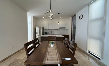 CASA EN RENTA MERIDA 1 PLANTA AMUEBLADA PRIVADA TAMORA CONKAL