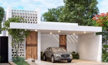 CASA EN RENTA MERIDA 1 PLANTA AMUEBLADA PRIVADA TAMORA CONKAL