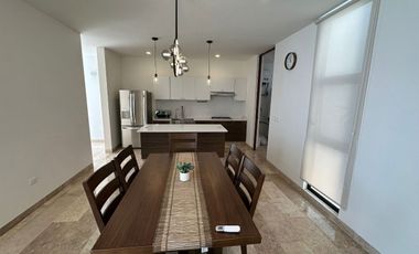 CASA EN RENTA MERIDA 1 PLANTA AMUEBLADA PRIVADA TAMORA CONKAL