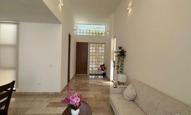 CASA EN RENTA MERIDA 1 PLANTA AMUEBLADA PRIVADA TAMORA CONKAL