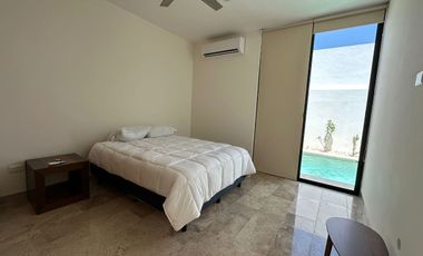 CASA EN RENTA MERIDA 1 PLANTA AMUEBLADA PRIVADA TAMORA CONKAL