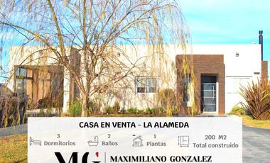 Casa en venta y alquiler, 4 ambientes -  La Alameda, Canning
