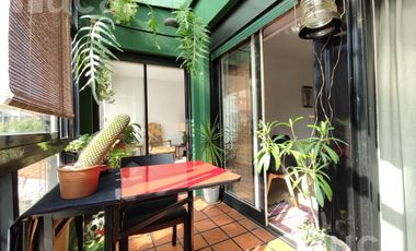 Piso de 3 dormitorios y terraza propia en venta en Martínez