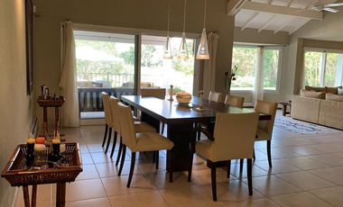 ALQUILER LOS CARDALES CC, 4 DORM. DOBLE LOTE, VISTA AL GOLF