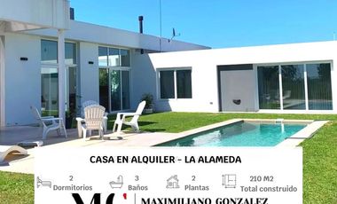 Casa en Alquiler, 4 ambientes - La Alameda, Canning