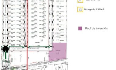 Venta de Pool de Renta Bodega Industrial en Nextipark