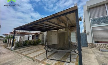 CASA AMOBLADA EN ALQUILER URB MARINA BAY, VA MANTA - JARAMIJO