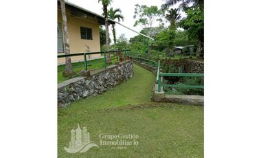 EN VENTA FINCA CON CASA Y PICINA DE TILAPIA