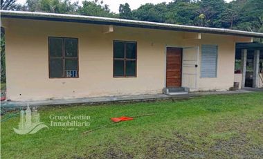 EN VENTA FINCA CON CASA Y PICINA DE TILAPIA