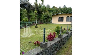 EN VENTA FINCA CON CASA Y PICINA DE TILAPIA