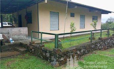 EN VENTA FINCA CON CASA Y PICINA DE TILAPIA