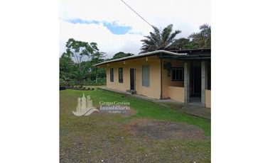 EN VENTA FINCA CON CASA Y PICINA DE TILAPIA