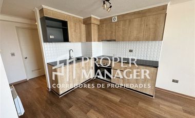 Departamento en Arriendo en Arriendo Departamento 2D-2B Edificio Nuevo 18 con Estacionamiento