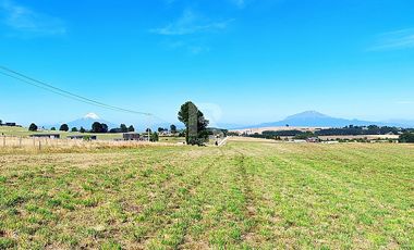 PARCELAS EN LÍNEA NUEVA, VISTA VOLCANES A SÓLO 5KM DE CENTRO