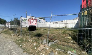 TERRENO EN RENTA AVE LAZARO CARDENAS