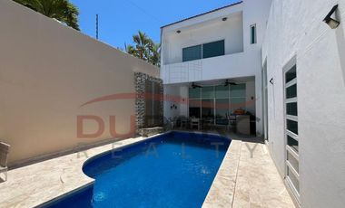 Casa Amueblada en Renta + Alberca