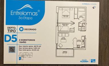 Departamento en Arriendo en Entrelomas 266