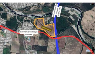 14 hectareas libramiento Alfonzo Mtz Dominguez Frente de carretera