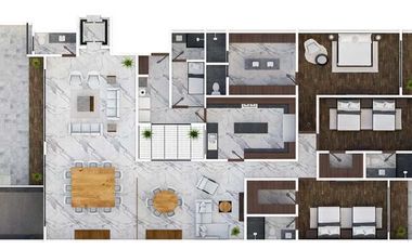 PREVENTA DEPARTAMENTOS TECAMACHALCO CON TERRAZA Y ROOF GARDEN(R)