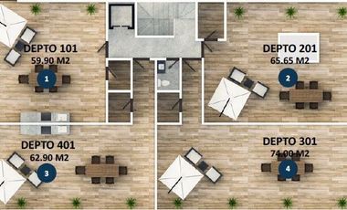 Venta  Departamentos  Tecamachalco, Nuevos de de Lujo(R)