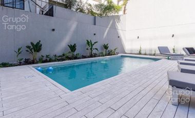 Departamento en venta, Palermo 2 ambientes, pileta, balcon amenities