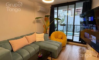 Departamento en venta, Palermo 2 ambientes, pileta, balcon amenities