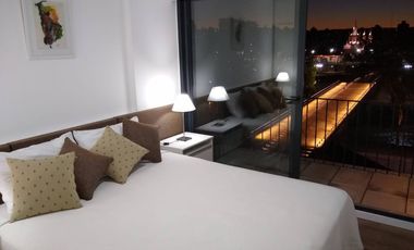 Departamento con espectacular vista al centro cívico