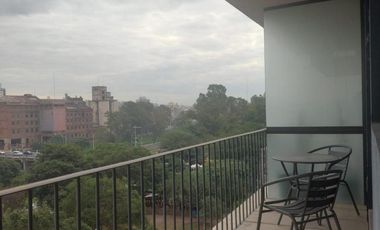 Departamento con espectacular vista al centro cívico