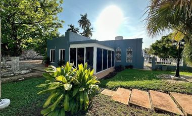 Casa colonial amueblada en renta en el centro de Mérida.