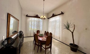 Casa colonial amueblada en renta en el centro de Mérida.