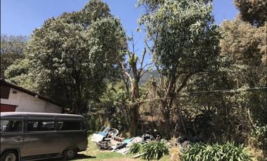 Magdalena Contreras, Terreno Semi Urbano s/Construcción