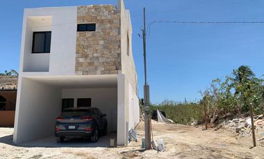 Villa de playa a 80 m del mar Chicxulub
