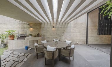 Casa Amueblada en renta en Coyoacán en Condominio