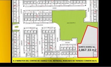 Quinta en venta en Juarez NL