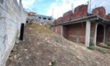 NICOLAS ROMERO TERRENO 700 M2 CON CONSTRUCCION DE OBRA NEGRA