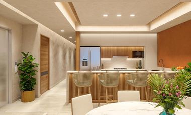 Penthouse en Venta en Cancún con Vista al Mar 4 Habitaciones| Club de playa privado| Cancha de padel