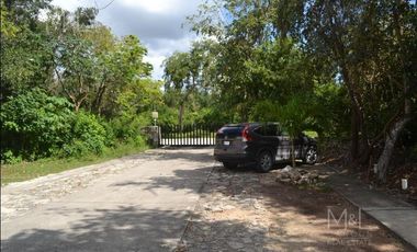 Terreno residencial exclusivo residencial selvamar playa del carmen q.roo