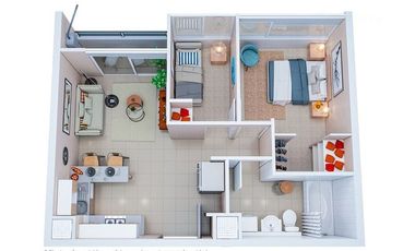 Departamento en Arriendo en Lago Las Torres / Marga Marga- Troncal Sur / Quilpué 2D1B + E