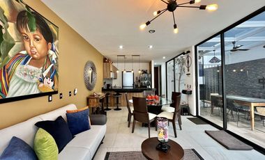 Casa Amueblada en Renta con Amplio Jardín