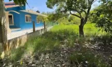 TERRENO EN VENTA A PIE DE LAGUNA, A 5 MIN DE LAS PLAYAS DE TUXPAN VER.