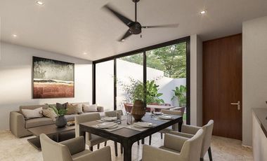 EN VENTA CASA EN MÉRIDA DE 1 HABITACIÓN CON ALBERCA Y JARDÍN