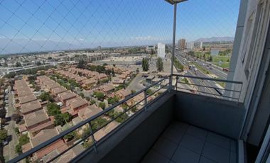 Amplio depto en arriendo 3D/2B con vista despejada
