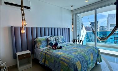 Venta de apartamento con vista al Mar en Playa Salguero, Santa Marta.