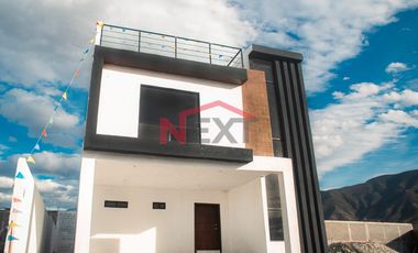 CASA NUEVA EN VENTA EN LAS HUERTAS, ARTEAGA.