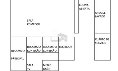 Departamento en Renta en Residencial Miyana, Granada,, Miguel Hidalgo, Ciudad de México