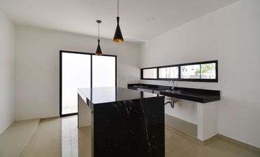 CASA EN VENTA DE ENTREGA INMEDIATA  EN TAMORA RESIDENCIAL, CONKAL.