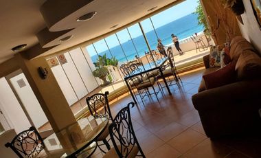 DEPARTAMENTO AMUEBLADO EN RENTA CON ACCESO PRIVADO A LA PLAYA EN ROSARITO