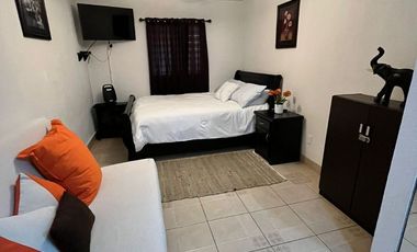 DEPARTAMENTO AMUEBLADO EN RENTA CON ACCESO PRIVADO A LA PLAYA EN ROSARITO